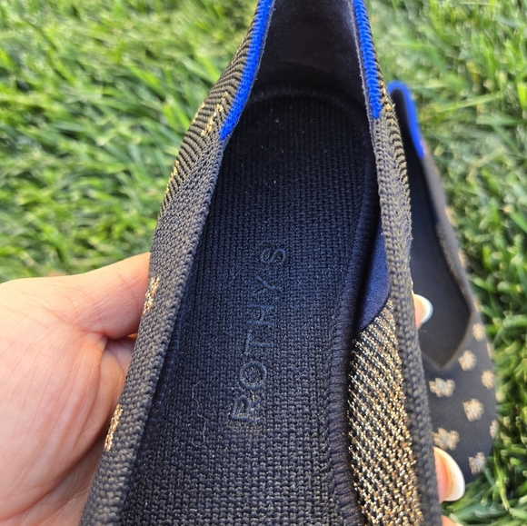 Rothy’s The Point Daisy Sparkle Sz 7 Comfortable - Picture 7 of 10